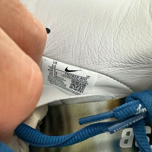 Nike SB Dunk Low Born x Raised One Block At A Time Size 10 main image 4